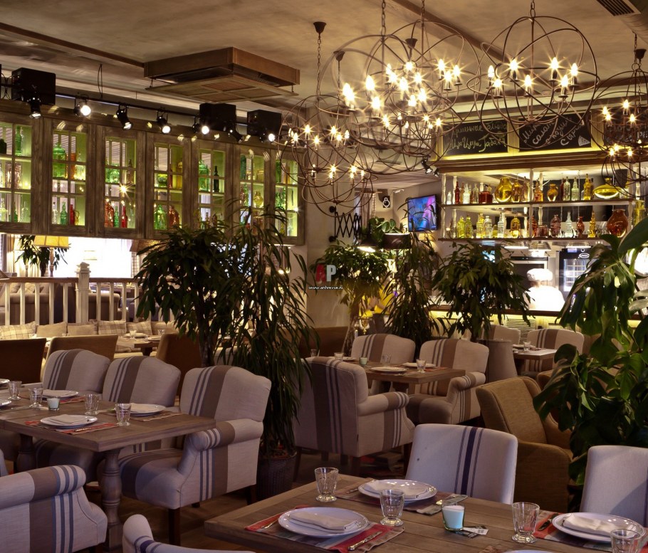 Ресторан Цыцыла интерьер