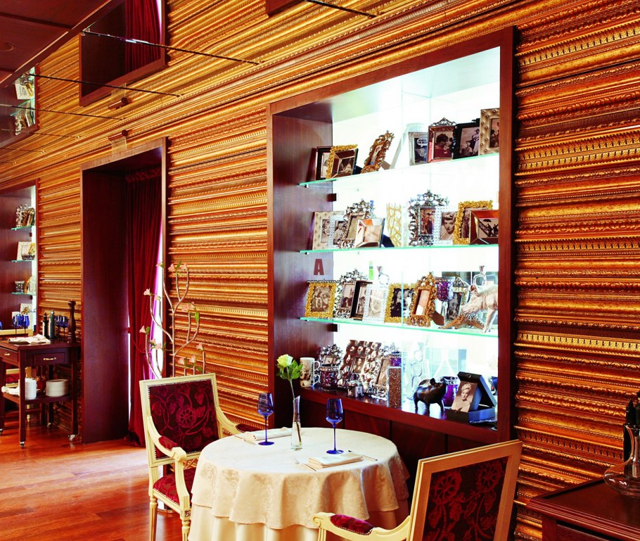 Фьюжн в интерьере кафе