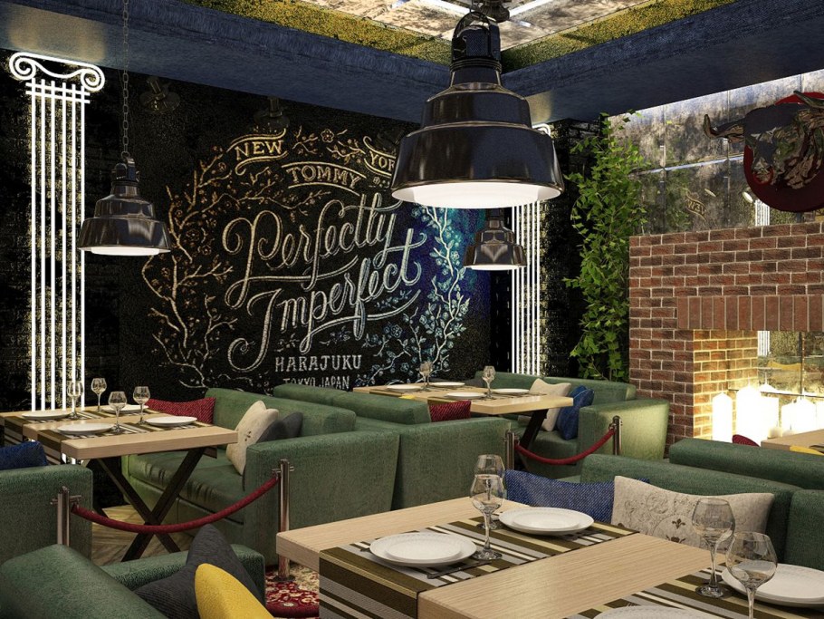 Кафе в стиле Эклектика