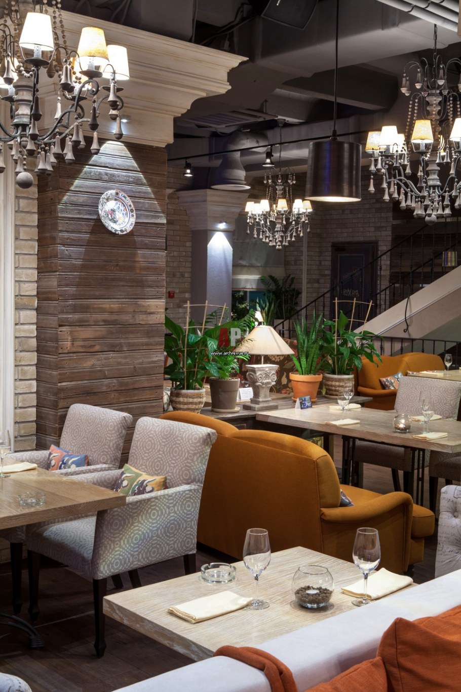 Кафе в стиле Фьюжн