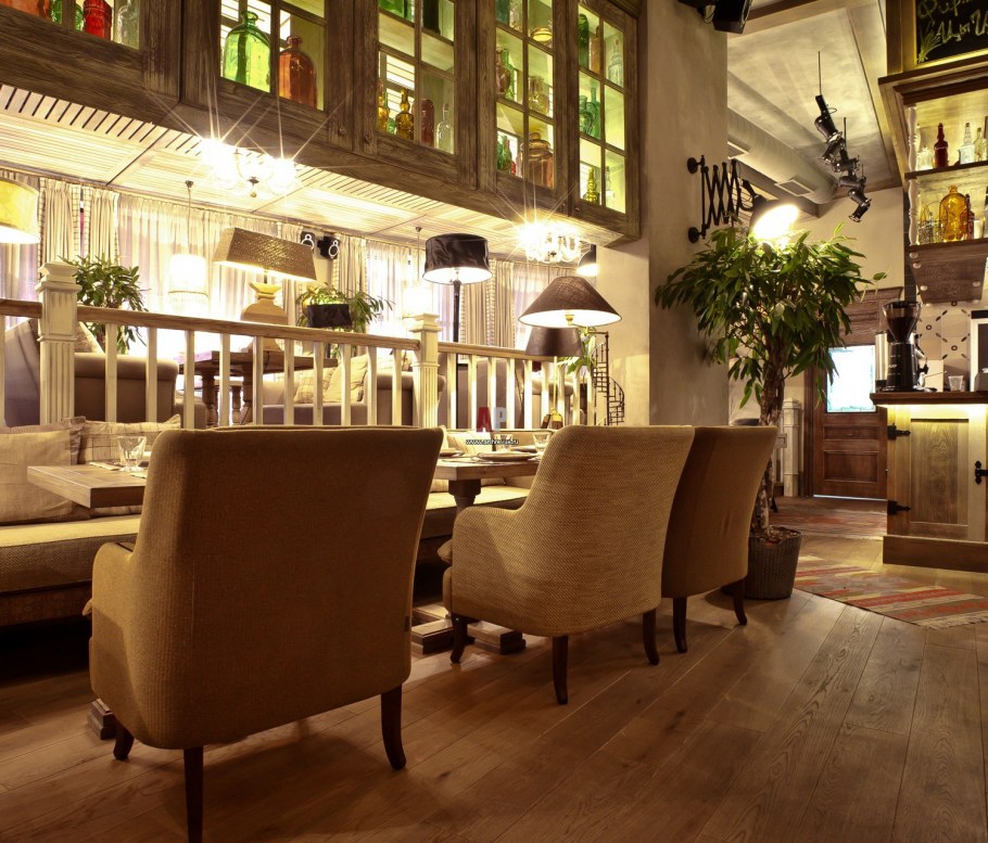 Ресторан Цыцыла интерьер