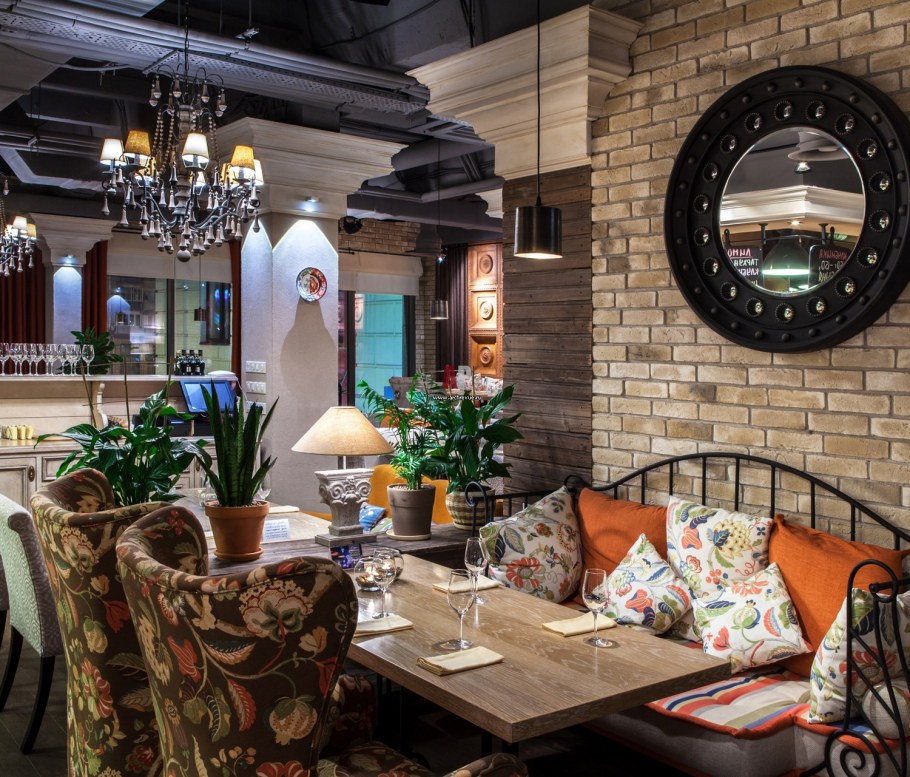 Кафе в стиле Фьюжн