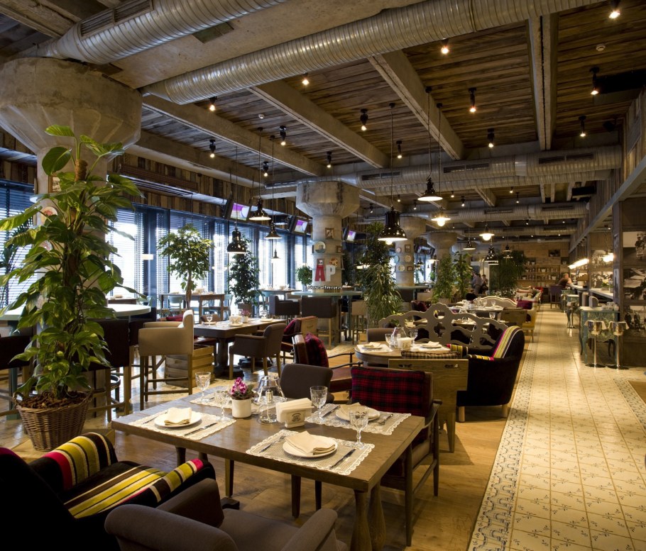 Кафе и рестораны в стиле Фьюжн