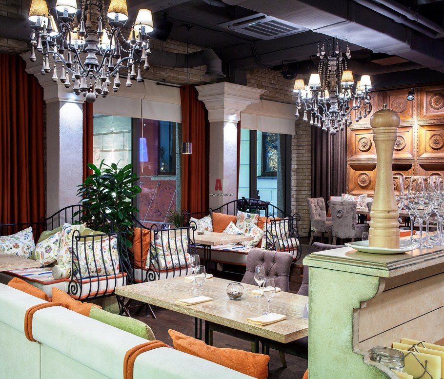 Кафе в стиле Фьюжн