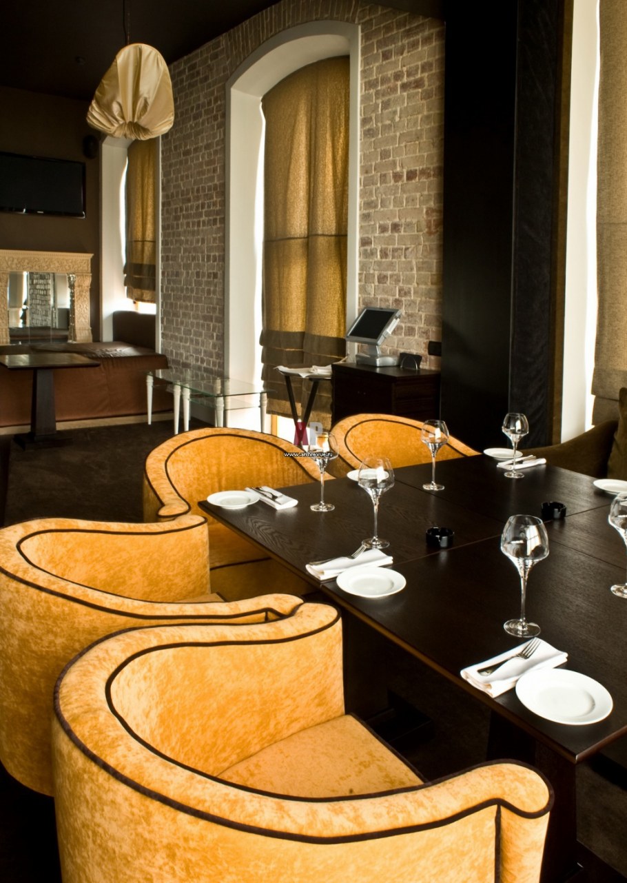 Модные интерьеры ресторанов