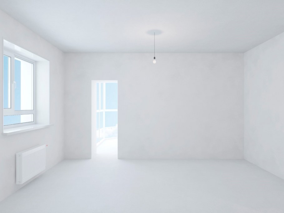 Белая предчистовая отделка