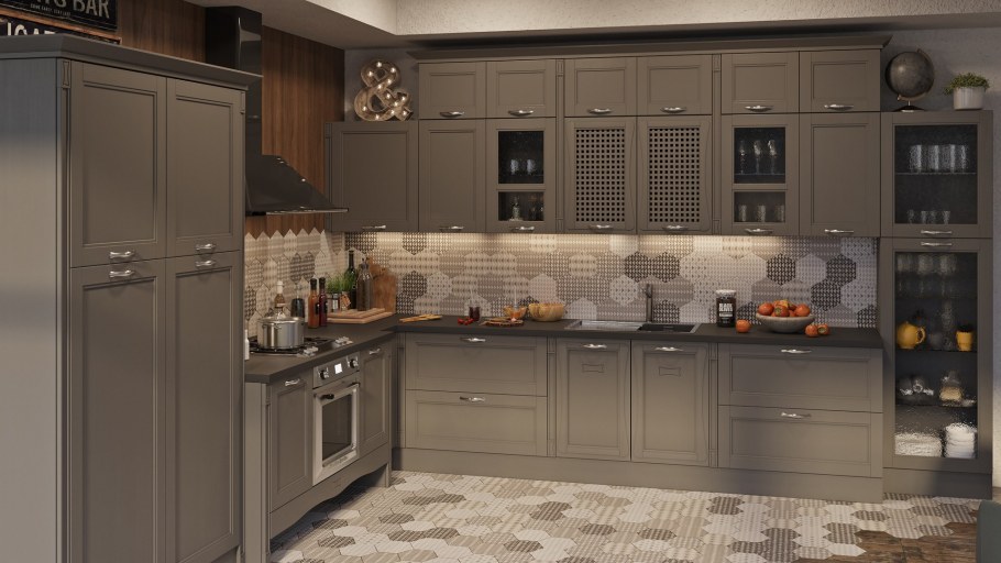 Прикроватная зона спальни