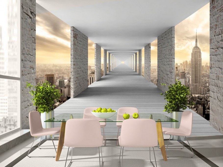 Фотообои для увеличения пространства