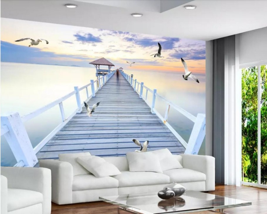 Фотообои с перспективой