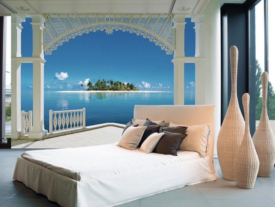 Фотообои комар Санторини