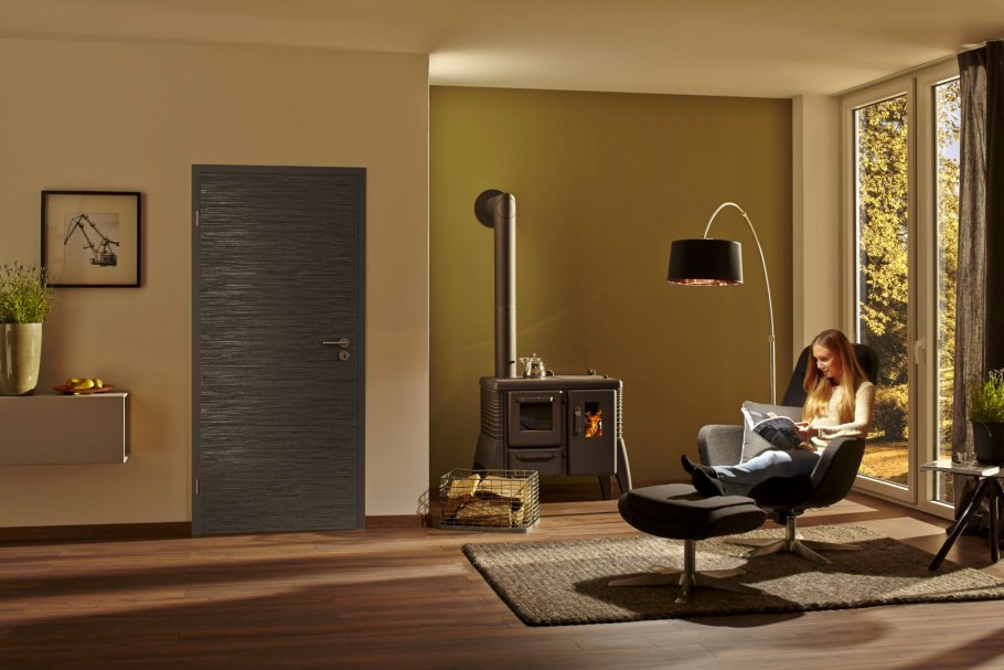 Plastikovie входные двери Anthracite Grey