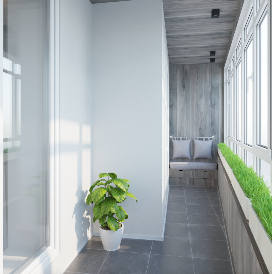 Лоджия Минимализм