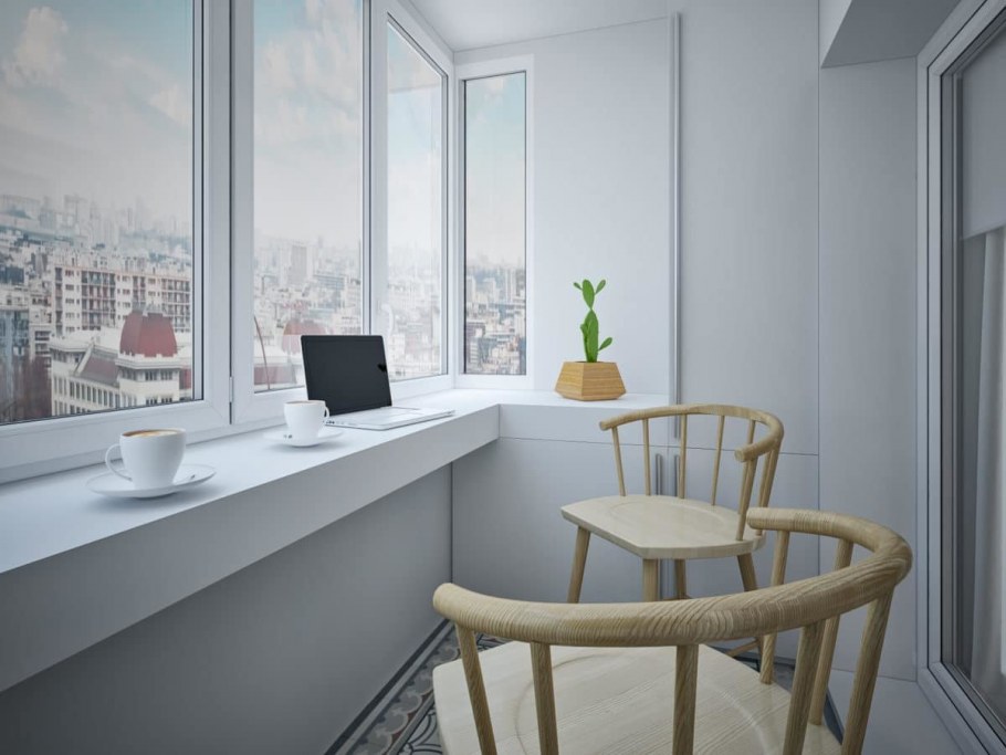 Лоджия дизайн интерьера