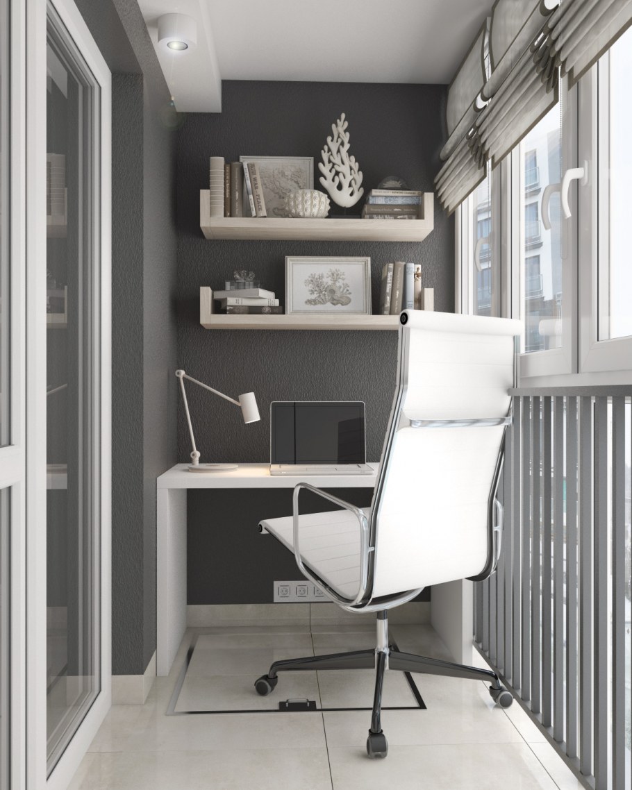 Лоджия в стиле Минимализм