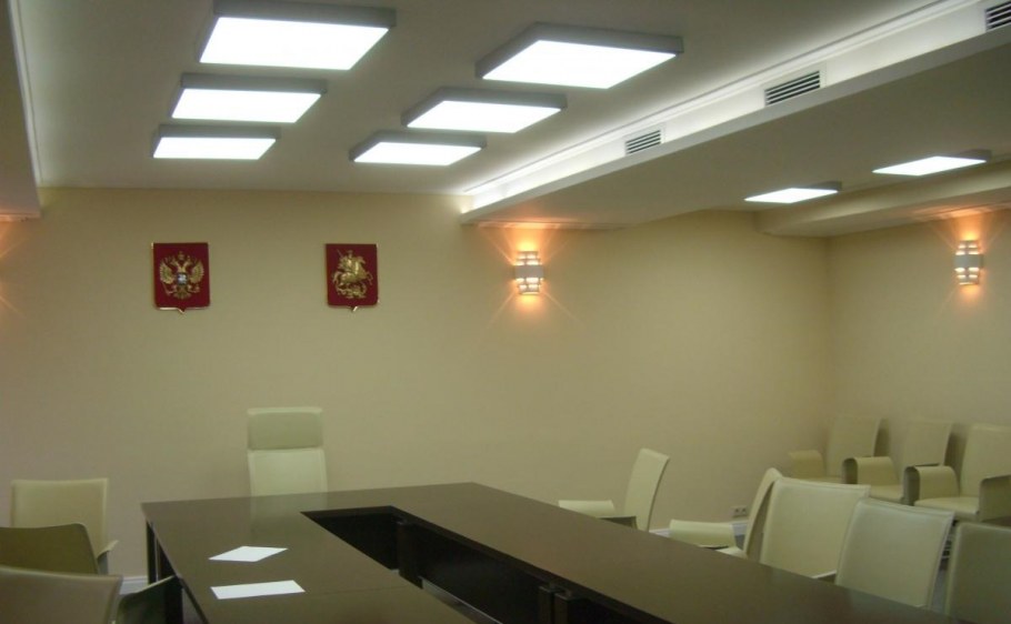 Светильники для офисных помещений