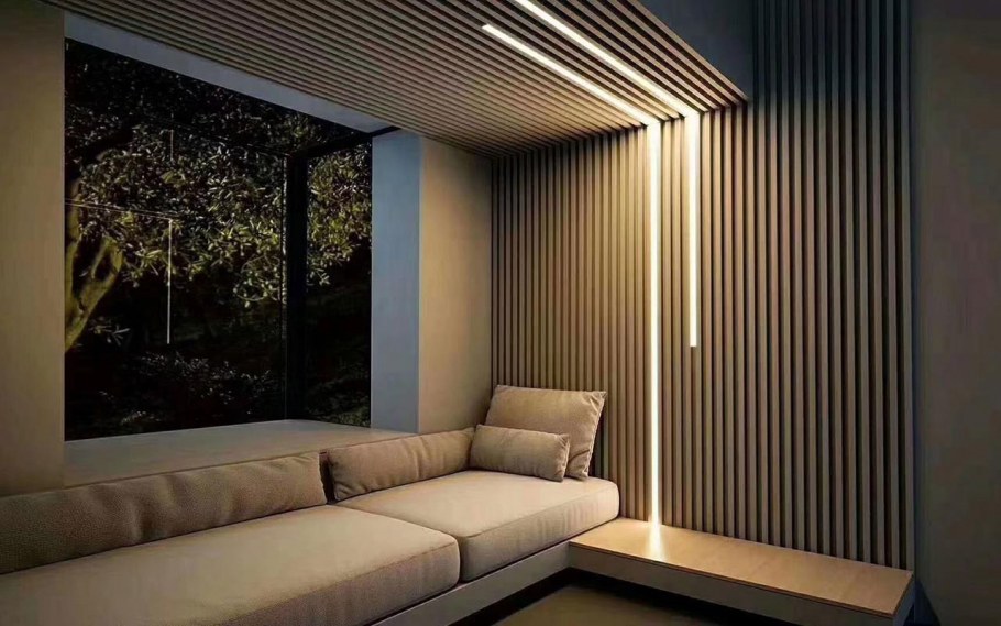 Подсветка уличных ступеней лестницы