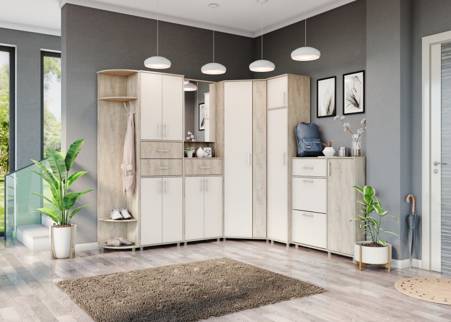 Прихожая МС Парма патина