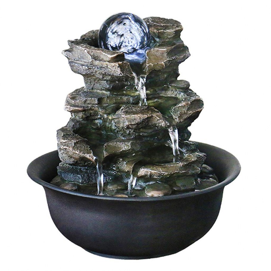 Увлажнитель воздуха водопад настольный