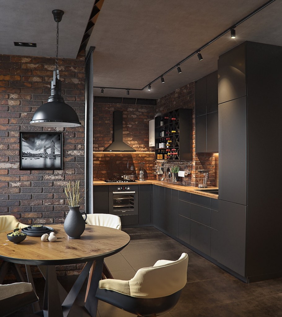 Лофт Легно кухня Зов