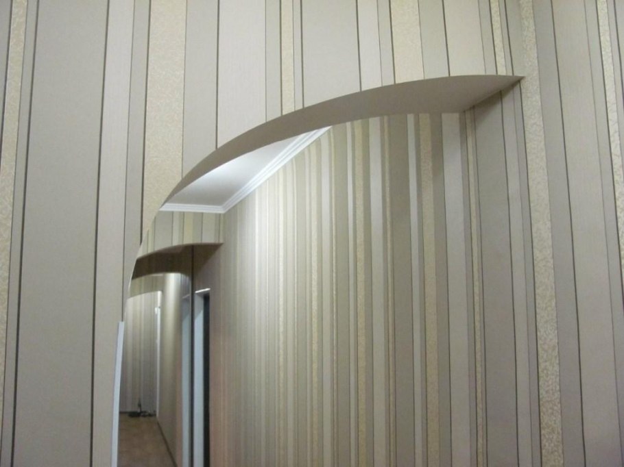 Арка проем 1метр из гипсокартона