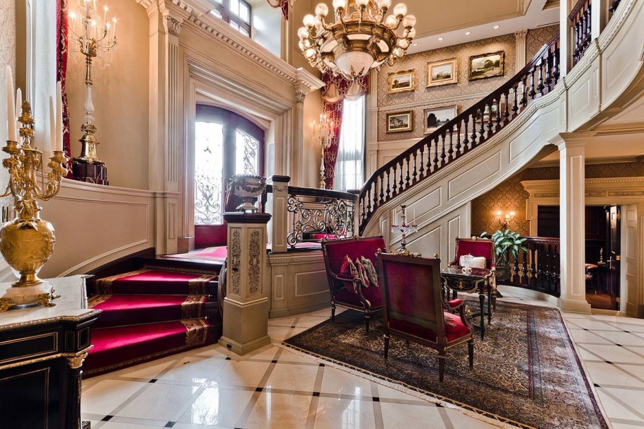 Красивая гостиная комната