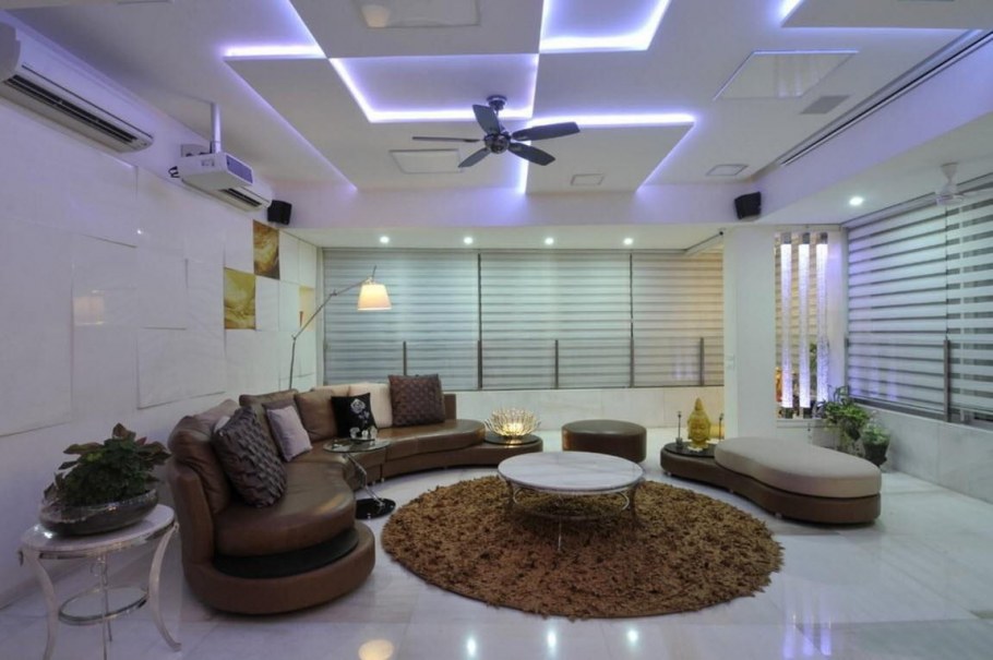 Освещение в гостиной