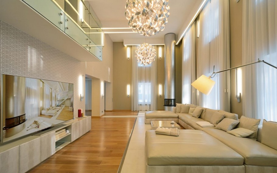 Кессонный потолок из ГКЛ