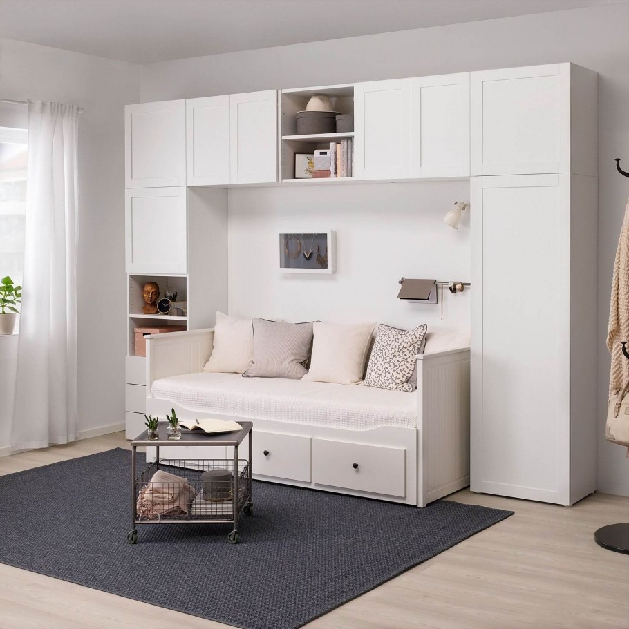 Спальня hemnes ikea темная