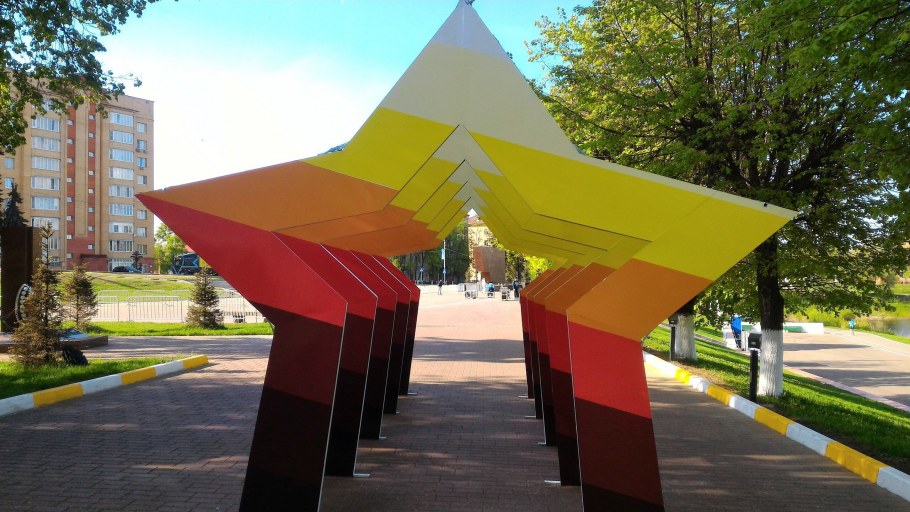 Необычный декор для сада