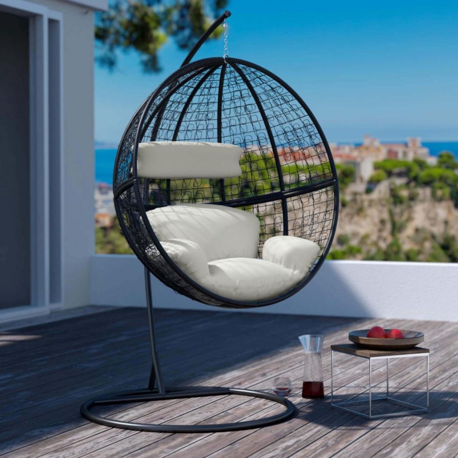 Качели на балкон подвесные