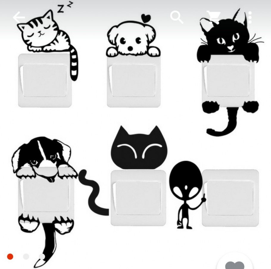 Стикеры на стену декор