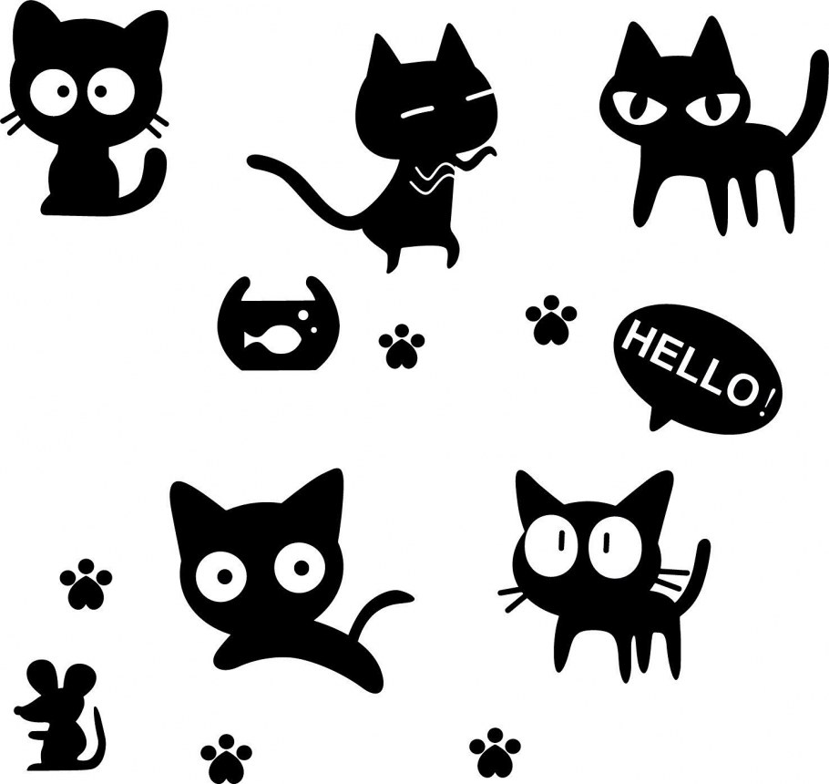 Трафареты для декора стен в детской