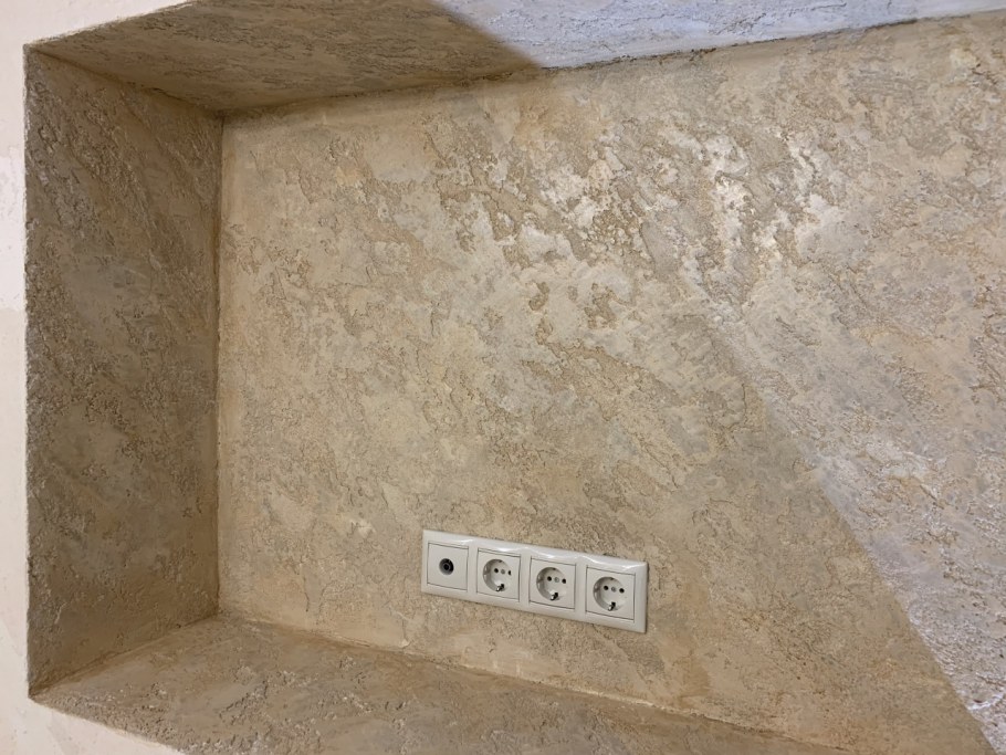 Венецианская штукатурка Травертино