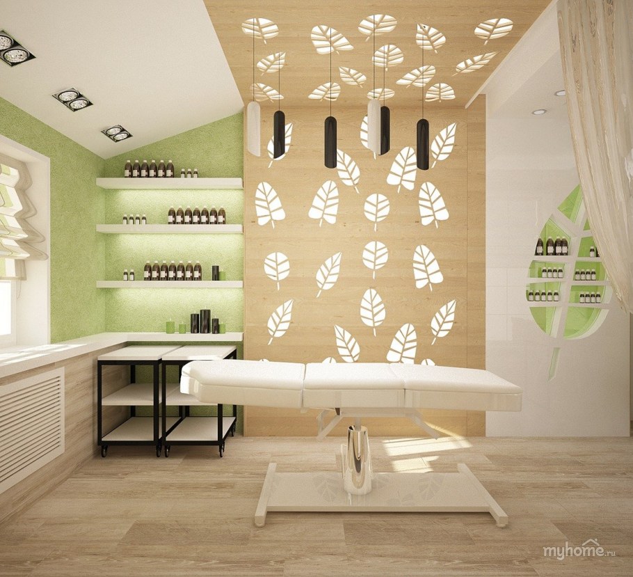 Интерьер маленькой парикмахерской