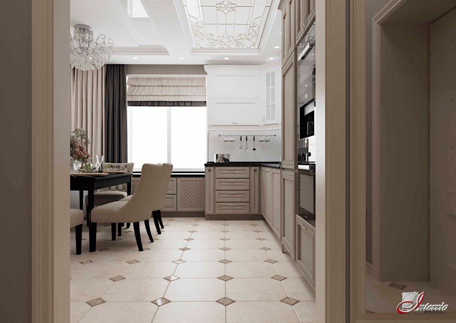 Проект 3х комнатной квартиры 83 кв