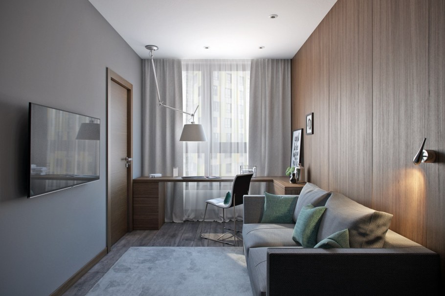 Евродвушка интерьер пик