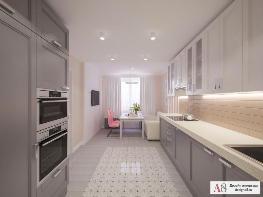 Кухня-гостиная 10 кв.м икеа