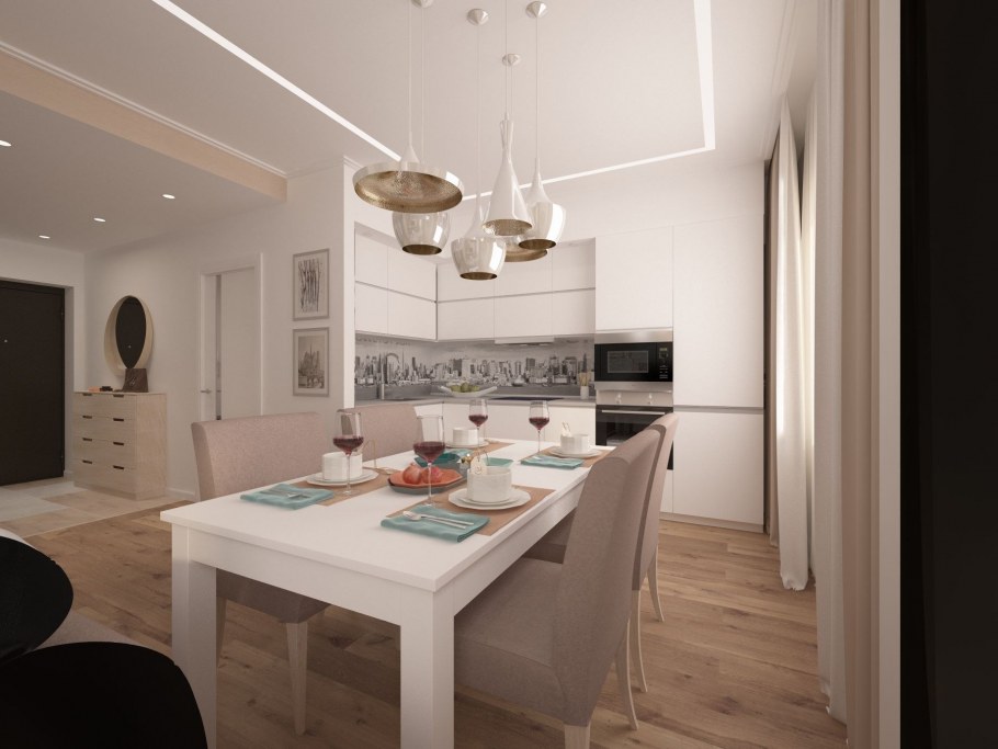 Варианты ремонта квартиры 74 квадратных метра