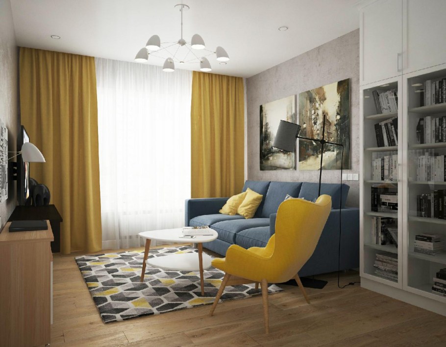 Дизайн Пиковской планировки трехкомнатной квартиры