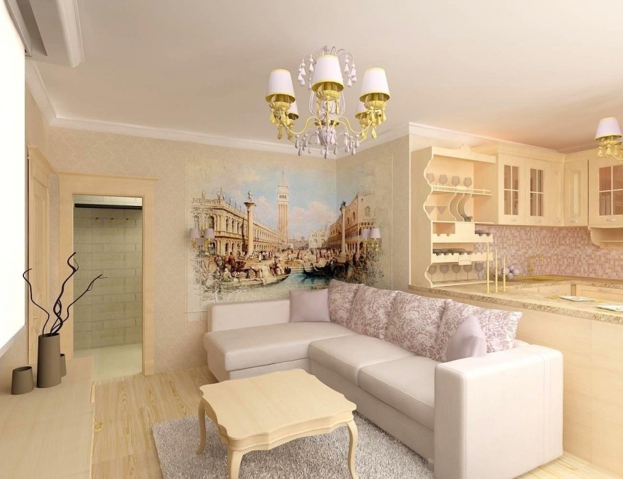 Фрески в интерьере