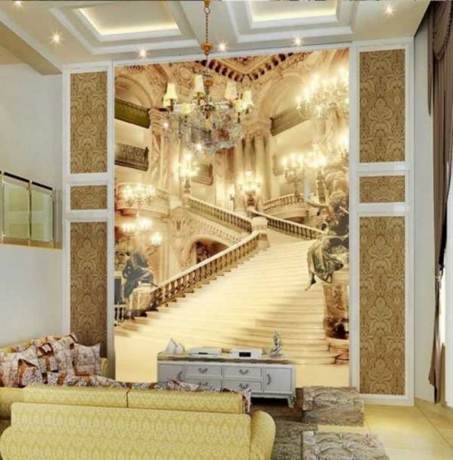 Фотообои на кухню светлые тона