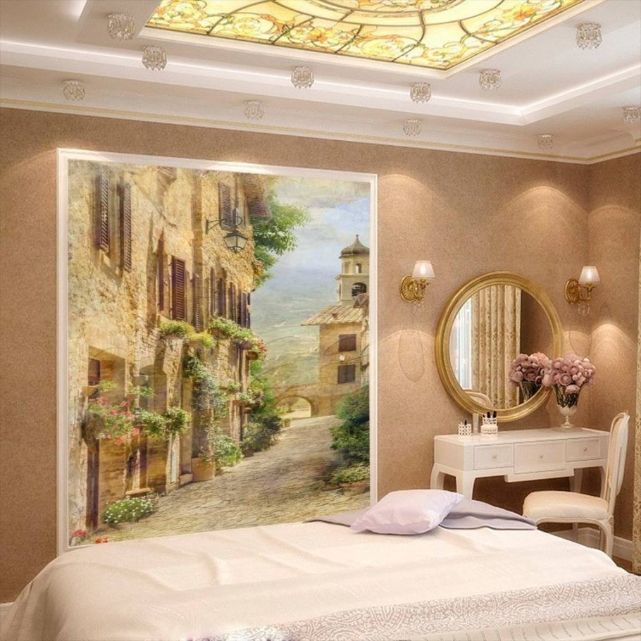 Гостиная в классическом стиле в хрущевке