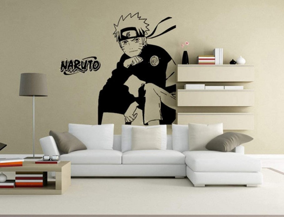 Фотообои в стиле аниме в комнату