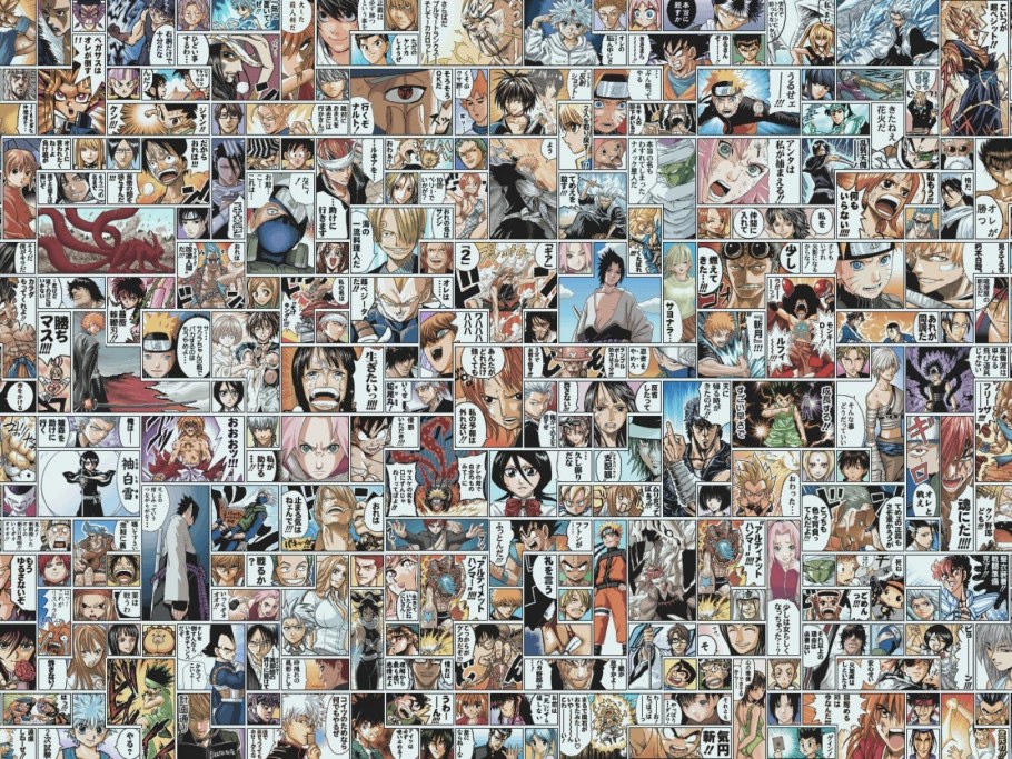 Манга коллаж