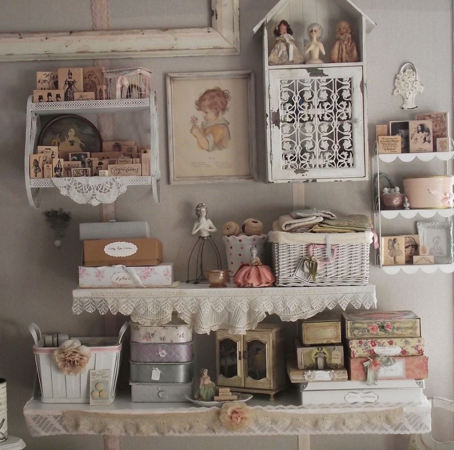 Натюрморт в стиле шебби Шик