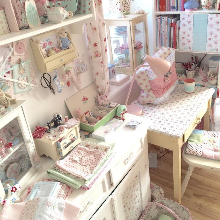 Мастерская в стиле шебби Шик