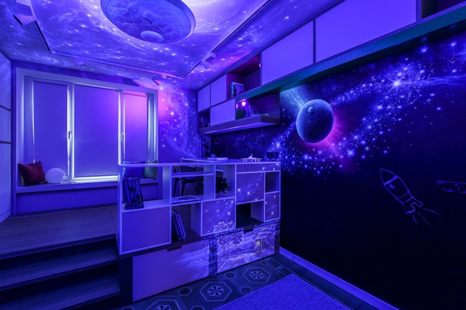 Кафе, рестораны , футуризм, космос