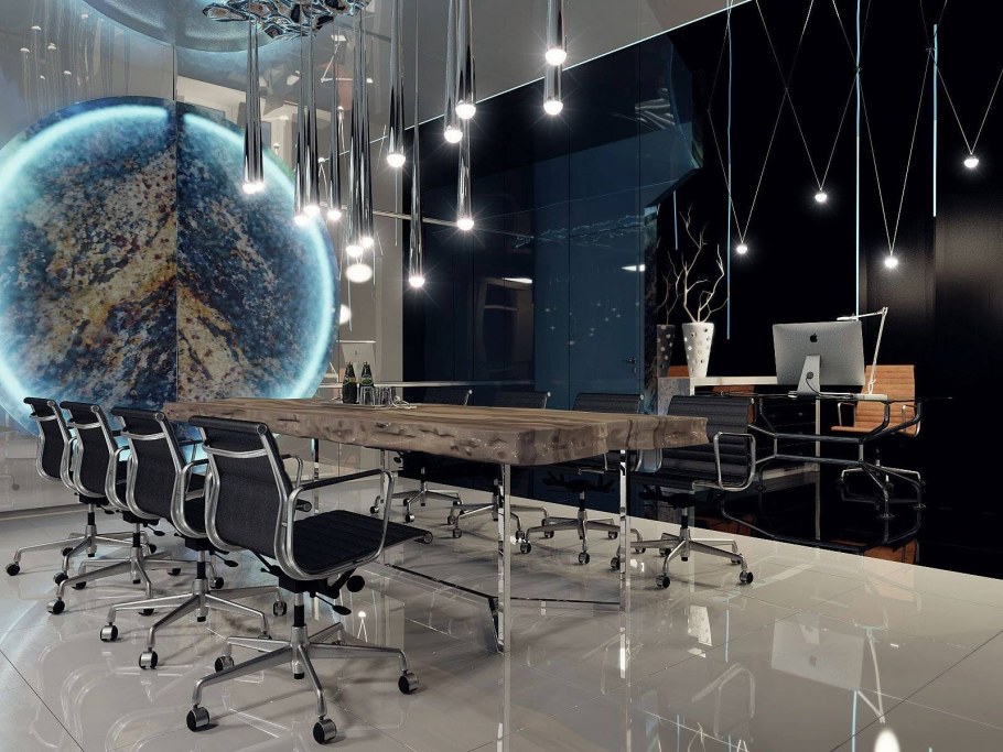 Интерьер в космическом стиле