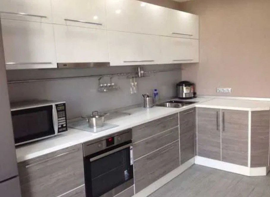 Хромикс серебро Egger в интерьере