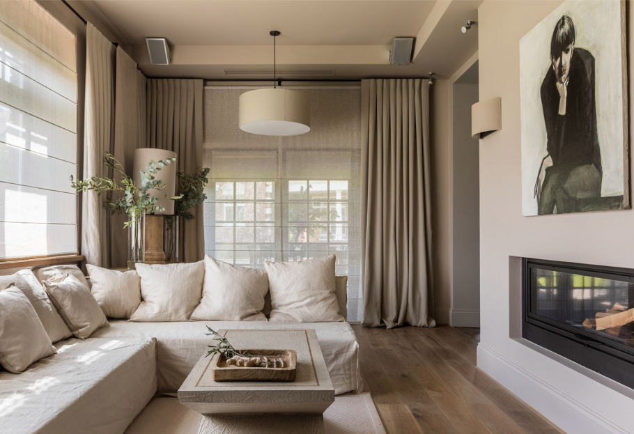 Гостиная в бельгийском стиле